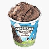 Ben and Jerry's Chocolate Fudge Brownie Ice Cream Pint Sticker Vinyl Bumper Sticker Decal Waterproof 5'