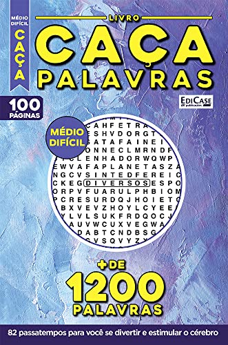 Livro Ca&ccedil;a-Palavras 27: N&iacute;vel M&eacute;dio/ Dif&iacute;cil - 82 passatempos para voc&ecirc; se divertir e estimular...