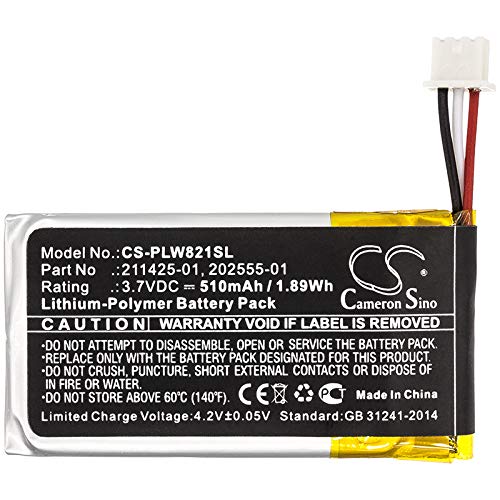 Estry Battery Replacement for Savi W8210 Savi 8210 211425-01 202555-01