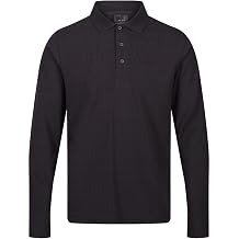 Regatta Mens Pro Long-Sleeved Polo Shirt L Navy