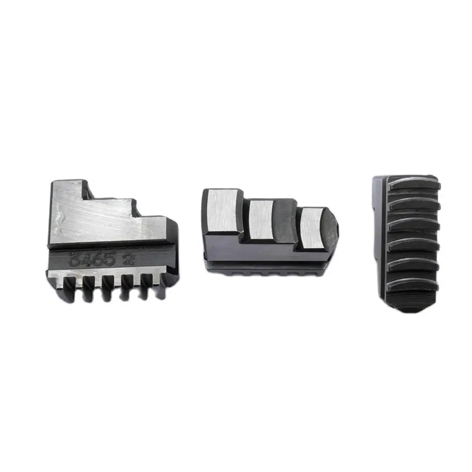 Compruebe el tamaño en la foto Primeras mordazas exteriores for K11-100 K11 100 100mm 4 "3 mordazas accesorios de torno de cartucho de mandril de torno