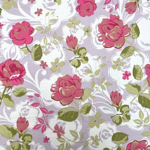 Image of Weave & Decor Super Soft Super Comfortable 144 TC 90x90 inches Printed Cotton Double Bed Bedsheet with Two Pillow Covers