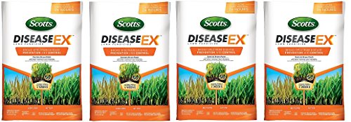 Image of Scotts DiseaseEx Lawn Fungicide-Lawn Fungus Control&Treatment,Disease Control for Brown Patch,Powdery Mildew & More,Controls up to 4 Weeks,Fast Acting,Treats up to 5,000 sq.ft.,10 lb. (Pack of 4)