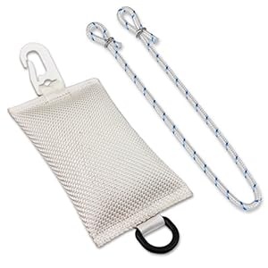 FBS fahnengewicht 700 gram met schwingstop + 1 x fahnenschlinge voor vlaggenmasten tot 100 mm diameter beschwerungssäckchen