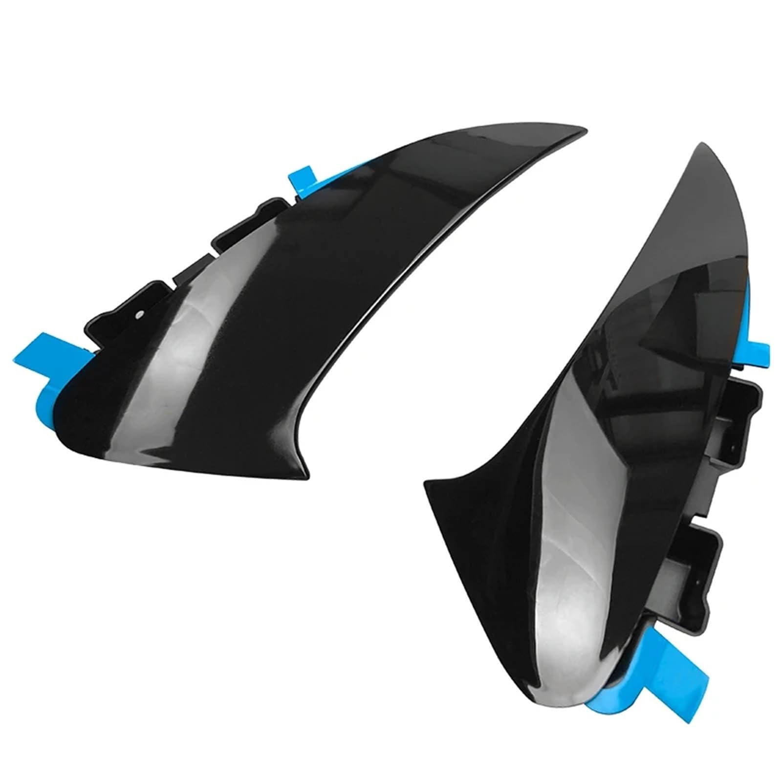 Pasuje do Mercedes CLA35 CLA45 CLA180 CLA200 CLA250 2020 + Car Styling tylny zderzak Spoiler boczny Canard Splitter(Glossy Black)