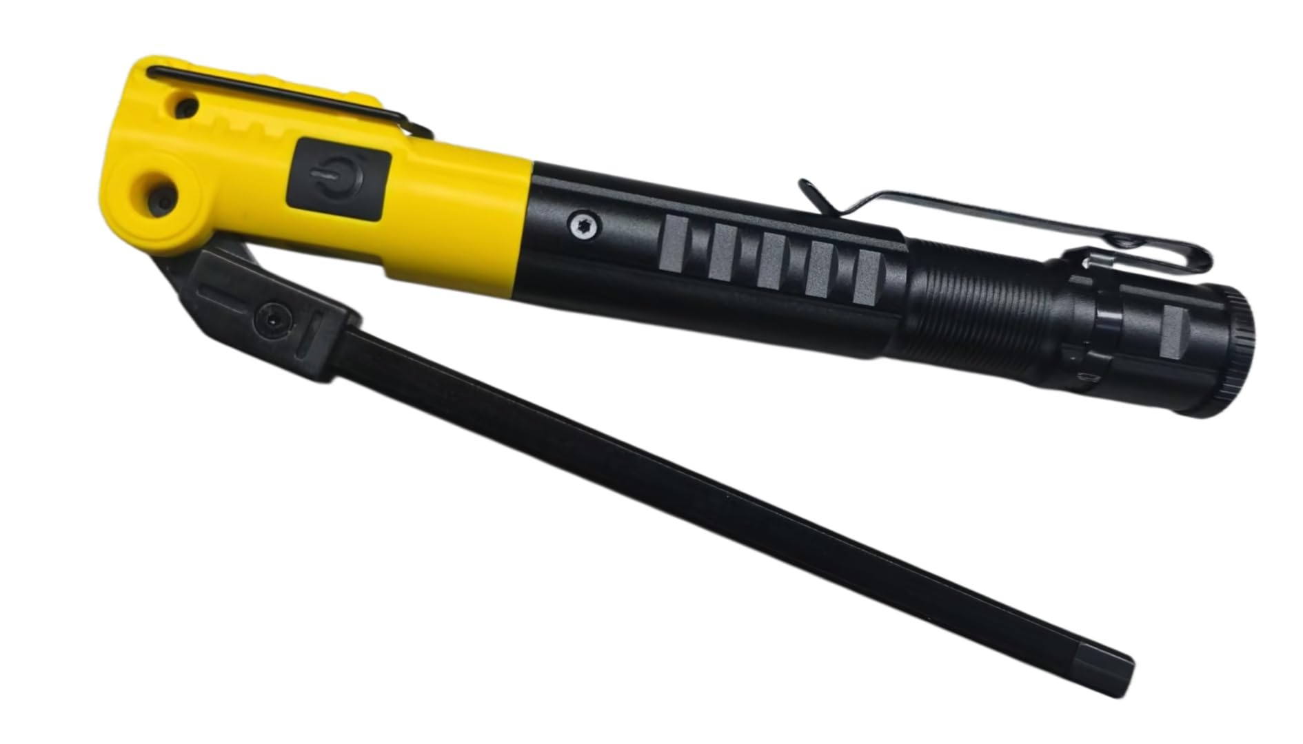 Yzoni Lampe de travail de poche à 3 sources lumineuses, lampe stylo