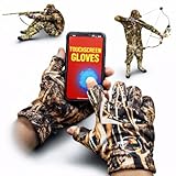DecoyPro Camo Gloves - Hunting Gloves for Men, Turkey & Duck Hunting Gear, L-XL