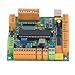 CNC Motion Control Card, PCB Breakout Board Controller for Mach3 Software, 4 Axes, 3 Axes, G Code, 25 kHz Step Frequency with 3 Digital Outputs for CNC Machine
