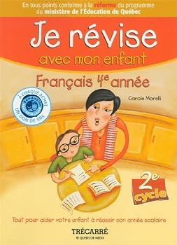 Paperback Je révise avec mon enfant: Français 4e année [French] Book
