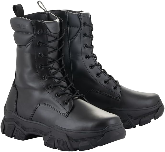 Ava Women's Leather Boots, CE-Certified, Waterproof, Stylish With Comfortable & Protection, 36