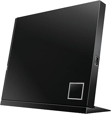 ASUS SBC-06D2X-U external 6X Blu-ray combo, Stand Design, Mac Compatible, M-DISC support, Disc Encryption, Unlimited Webstorage12 months, NERO Backitup, E-Media