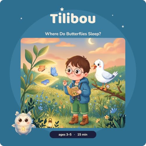 Marin &middot; Where Do Butterflies Sleep? &middot; nature and animals &middot; nature bedtime story &middot; calm story to fall asleep &middot; podcast for kids