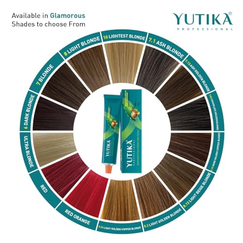 Image of YUTHIKA Professional Creme Hair Colour Dark Brown (Shade 3.0) 100g | Permanent Hair Colour & Dye | 100% Grey Coverage | Silky, Shiny & Long Lasting | For Women & Men | All Hair Types