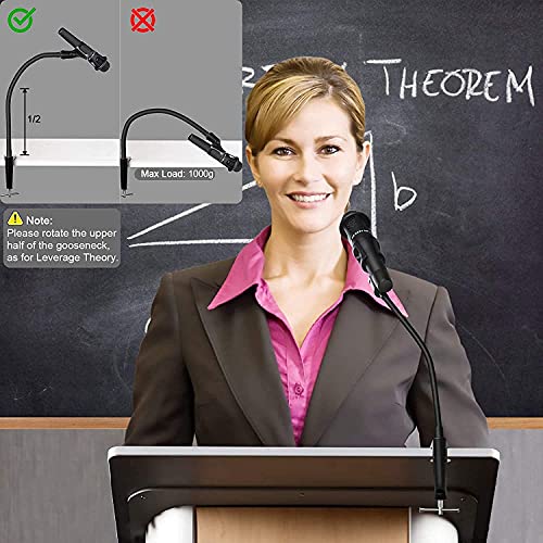 Zealsound Microphone Arm Stand H1 13 Inch + H19 19 Inch Black #TOP7