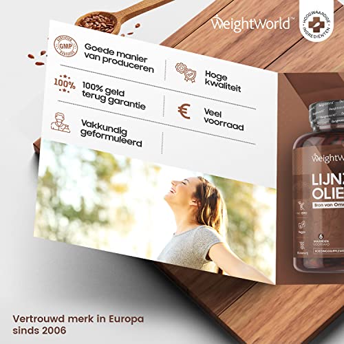 Lijnzaadolie capsules - 1000 mg softgels - Vegan Omega 3, 6 en 9 met DHA en EPA - 180 softgels voor 6 maanden - Image 6