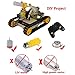 Delinx 4 8 Channels 2.4GHz Long Range RC Transmitter and Receiver Remote Control Motor Controller kit for DIY Kids Toys Projects (8 Channels)