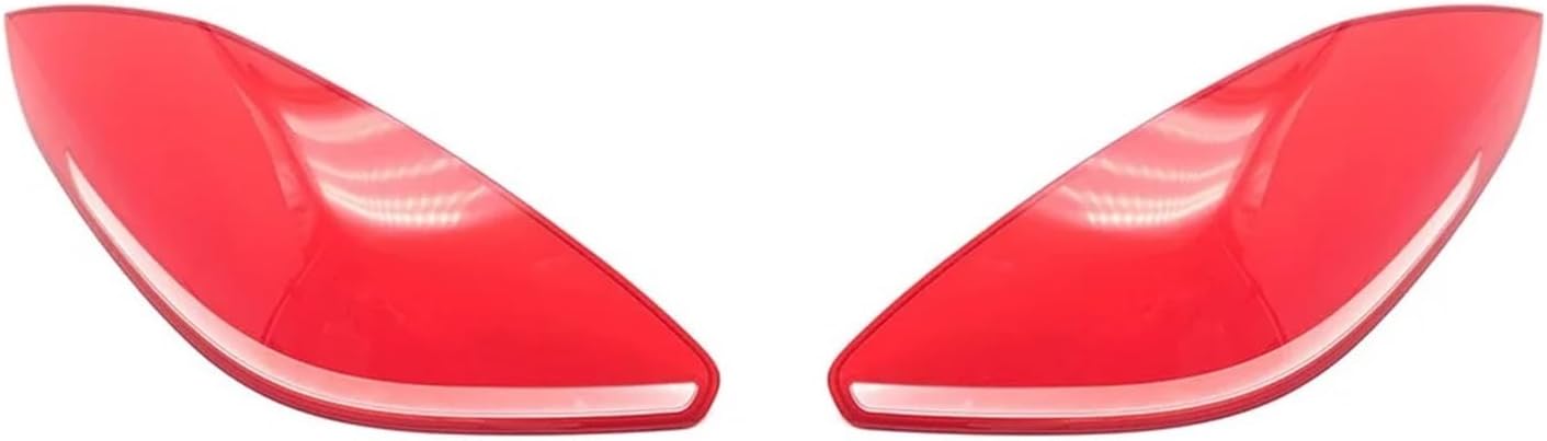 Pair Compatible for Porsche Compatible for Panamera 2014 2015 2016 Car Rear Taillight Shell Brake Lights Shell Replace Auto Rear Shell Cover Mask Lampshade
