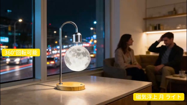 Amazon.co.jp : 月 ライト ムーンランプ 磁気浮上 タッチコントロール