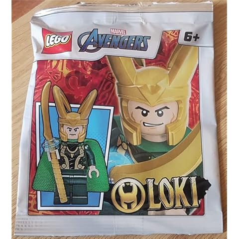LEGO Marvel Super Heroes Loki Minifigure Foil Pack Set 242211 (Bagged) Cover