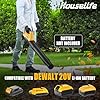 Ultra-Lightweight Cordless Leaf Blower(No Battery) Compatible with Dewalt 20V MAX Battery - 400 CFM/130 MPH Battery Powered Handheld Blower for Deck, Patio, Driveway,Yard,Garage Cleaning (Tool Only)