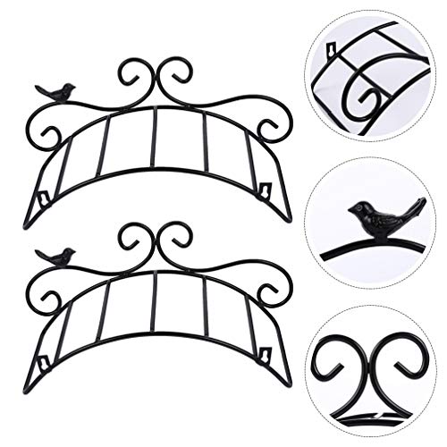 YARDWE 2 peças de suporte de mangueira de jardim suporte decorativo para mangueira de jardim organiz