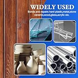 Epoxy Putty - 340g 2 Part Strong Formula, Ceramic Repair for Cracks, Filling & Epoxy Sculpt - for Metal, Concrete, Plastic, Ceramics - Fast, Durable Concrete Crack Repair & Plumbers Putty (Black) - Image 5