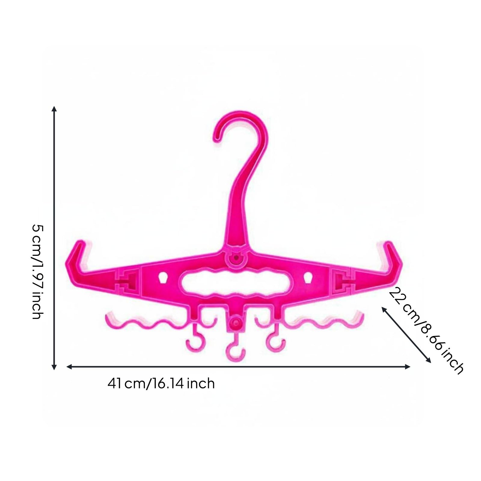 Cintre de Plongée Robuste Support pour Gilet Stabilisateur Haute Résistance Support Multifonction pour Plongeurs, Rose, Style 6