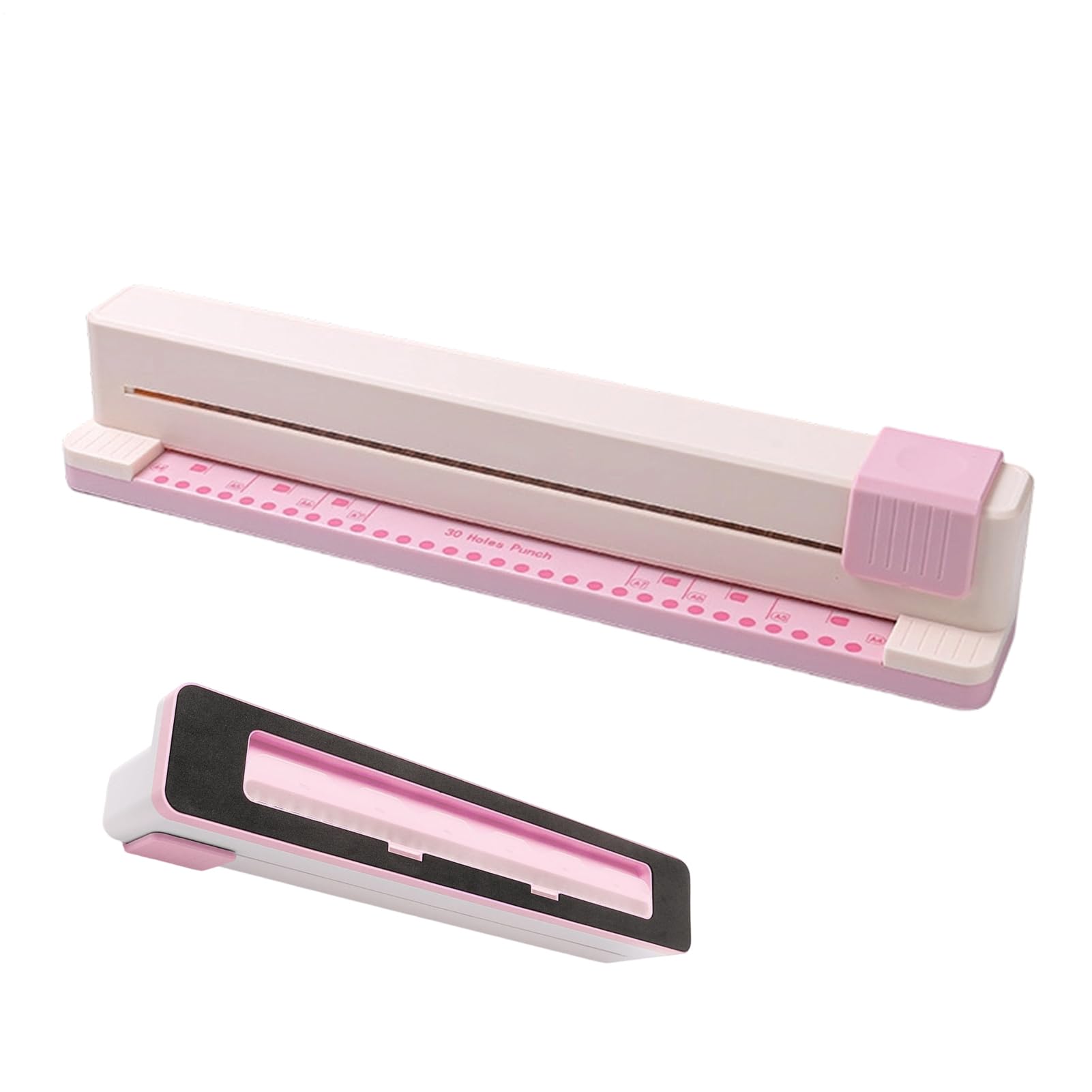 Dziurkacz Biurowy Artykuły papiernicze rękodzielnicze na 5 arkuszy | Perforator do luźnych kartek Do papieru w formatach A4, A5, A6, B5, B6, do scrapbookingu, notesów i dzienników, dla uczniów,