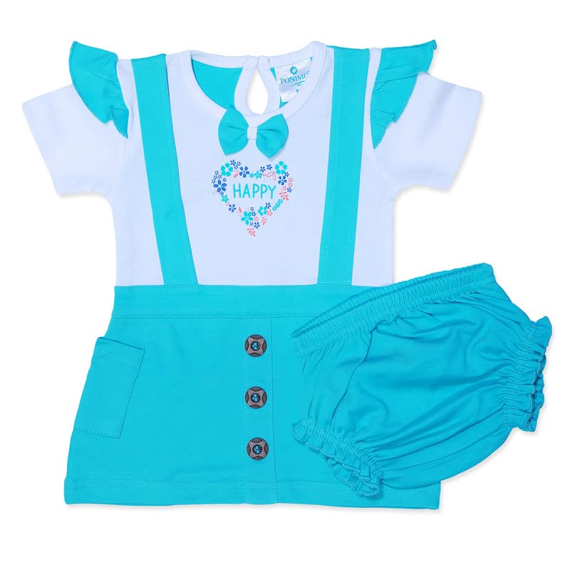 PONIMO GIRLS TOP CLOTHING SET 100% COTTON