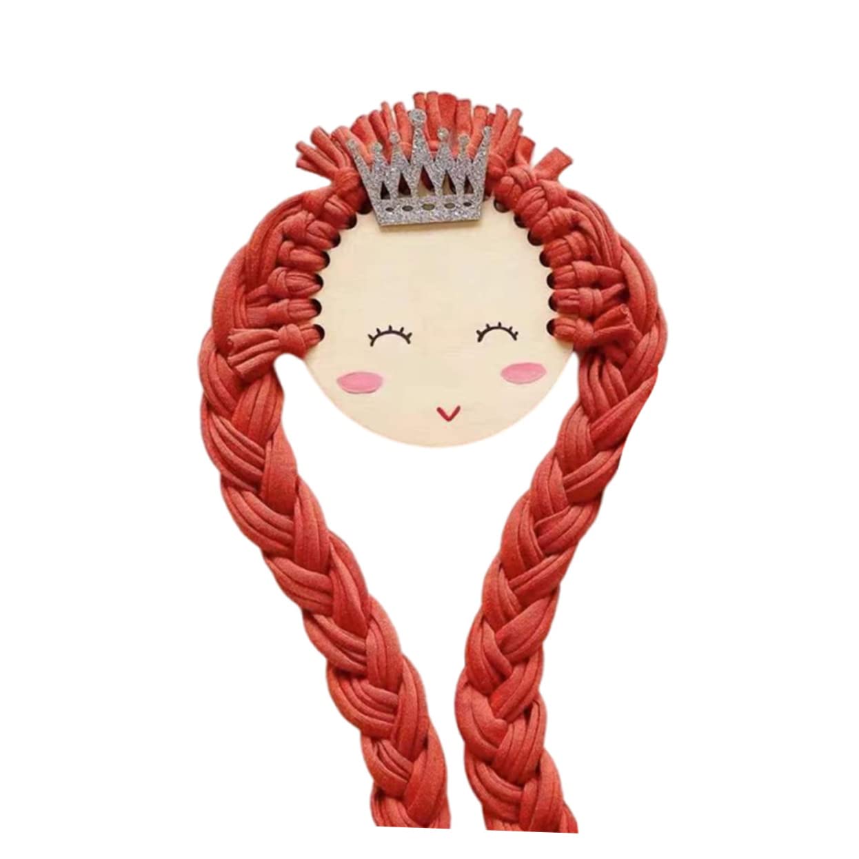 DECHOUS Large Hair Clip Organizer Braiding Hair Rack for Children Belt Holders