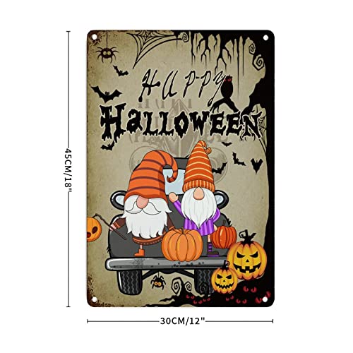 Panneau métal Halloween robuste pour remplacer les décorations jetables et fragiles - 3