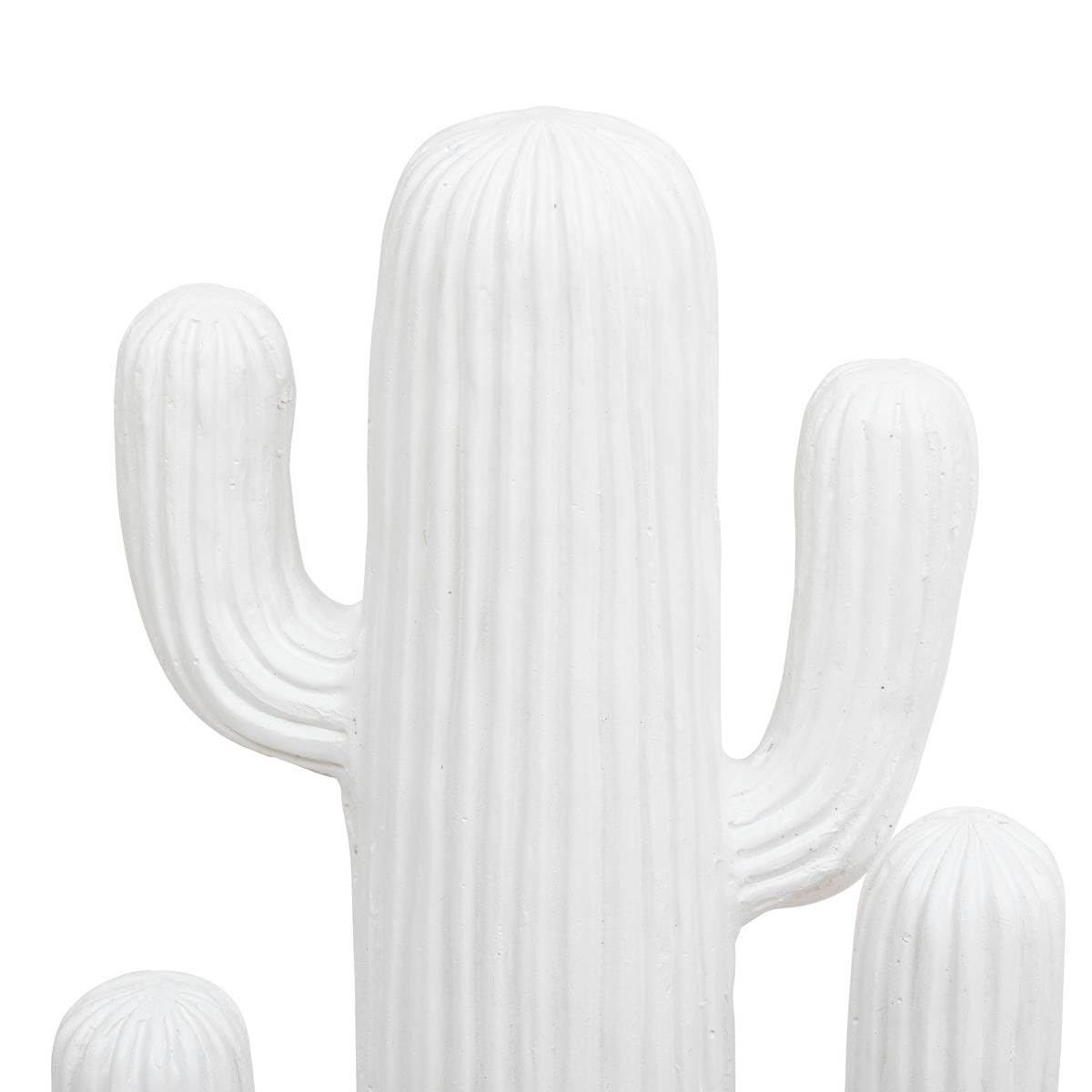 Atmosphera - Cactus déco Rodrigo h57cm Blanc