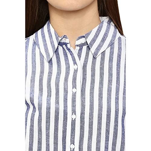 Image of Spykar Solid Blended Round Neck Women's Regular Fit Top