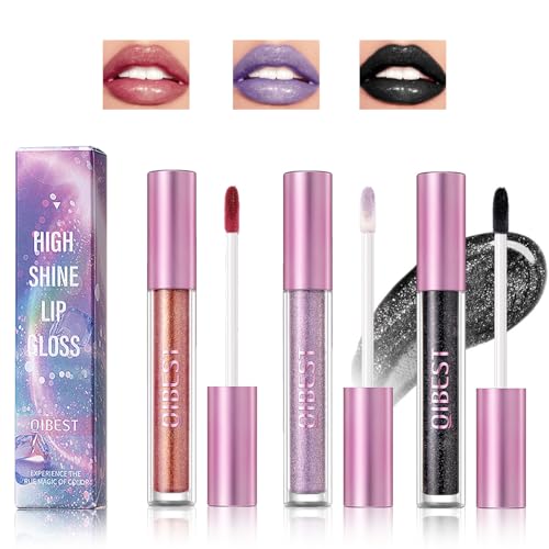 Desing Wish 3 Piezas Pintalabios Permanente Pintalabios Negro Rojo Labiales Mate Larga Duracion Blanco Labial Lip Tint Gloss Stain Brillo Tinta Barra Labios Tinte Lipstick Maquillaje Set Mujer Regalo