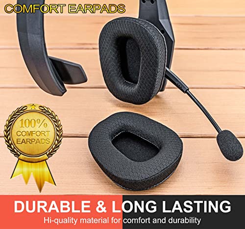 Kit de cojines de repuesto para almohadillas de auriculares B450-XT B550-XT - Mesh transpirable negro miniatura 2