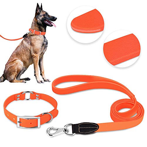 Set di cinghie per cani, Combo regolabile per addestramento di animali Domestici, Manico A prova di acqua/A prova di umidità Loop, 47 in accessori di cintura per animali Domestici