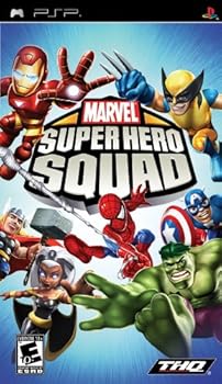 Video Game Marvel Super Hero Squad - Sony PSP Book