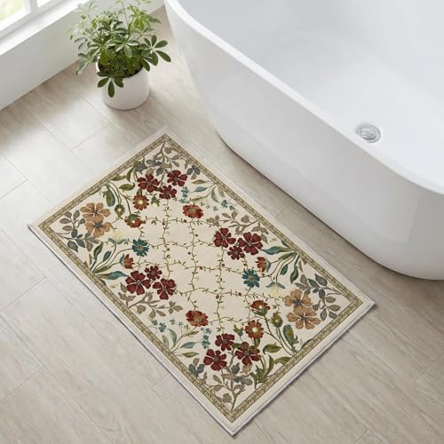 Tapete decorativo Artoid Mode 2x3 pies antideslizante lavable miniatura 3