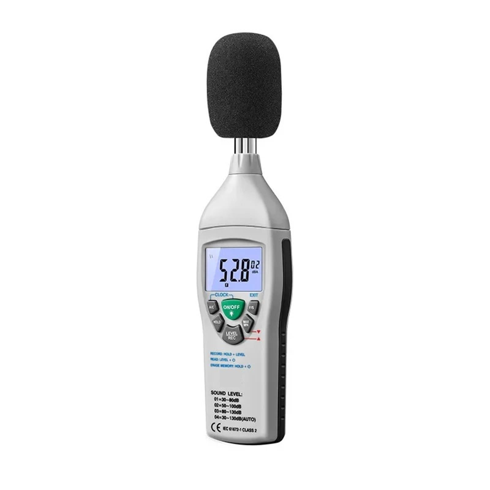 Decibel Meter, Noise Meter Sound Level Volume Noise Detect Volume Test Home Appliance Detect Environmental Detect