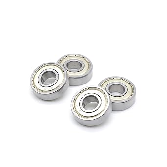 Single ABEC-7 Precision Ball Bearing 6000-2RS 10x26x8mm for ReplacementZZ,1PCS_623 3X10X4