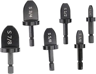 TEHAUX 1Set HVAC Swaging Tool with Hexagonal Handle Durable Tubing Drill Bit for Expansion Suitable for Air Conditioner Installation Flaring Tool for Various