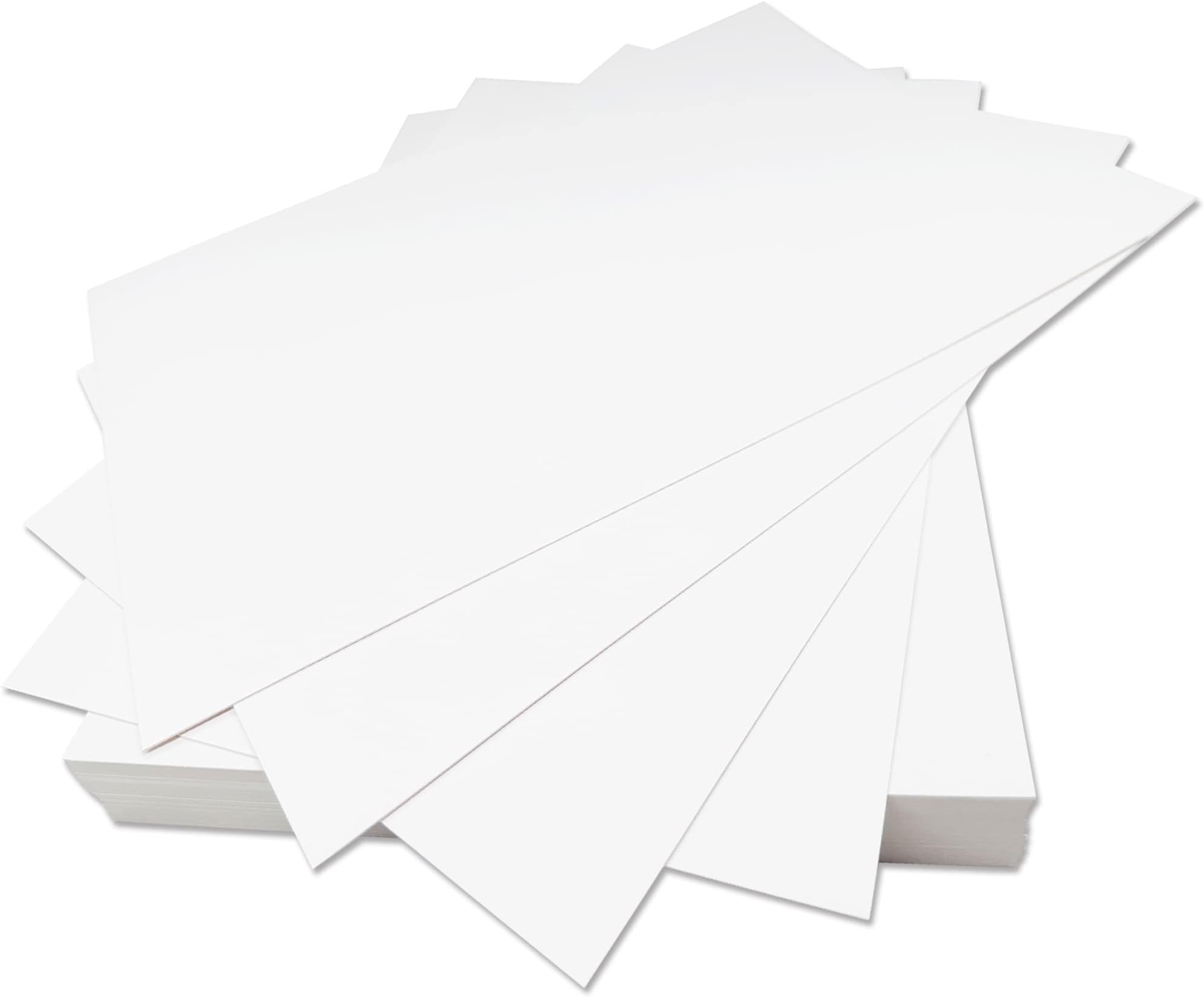 – White Card A4 Thick Art Paper 380gms 50Sheets