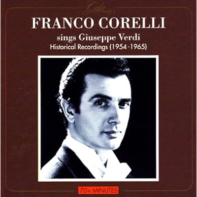 Franco Corelli sings Giuseppe Verdi