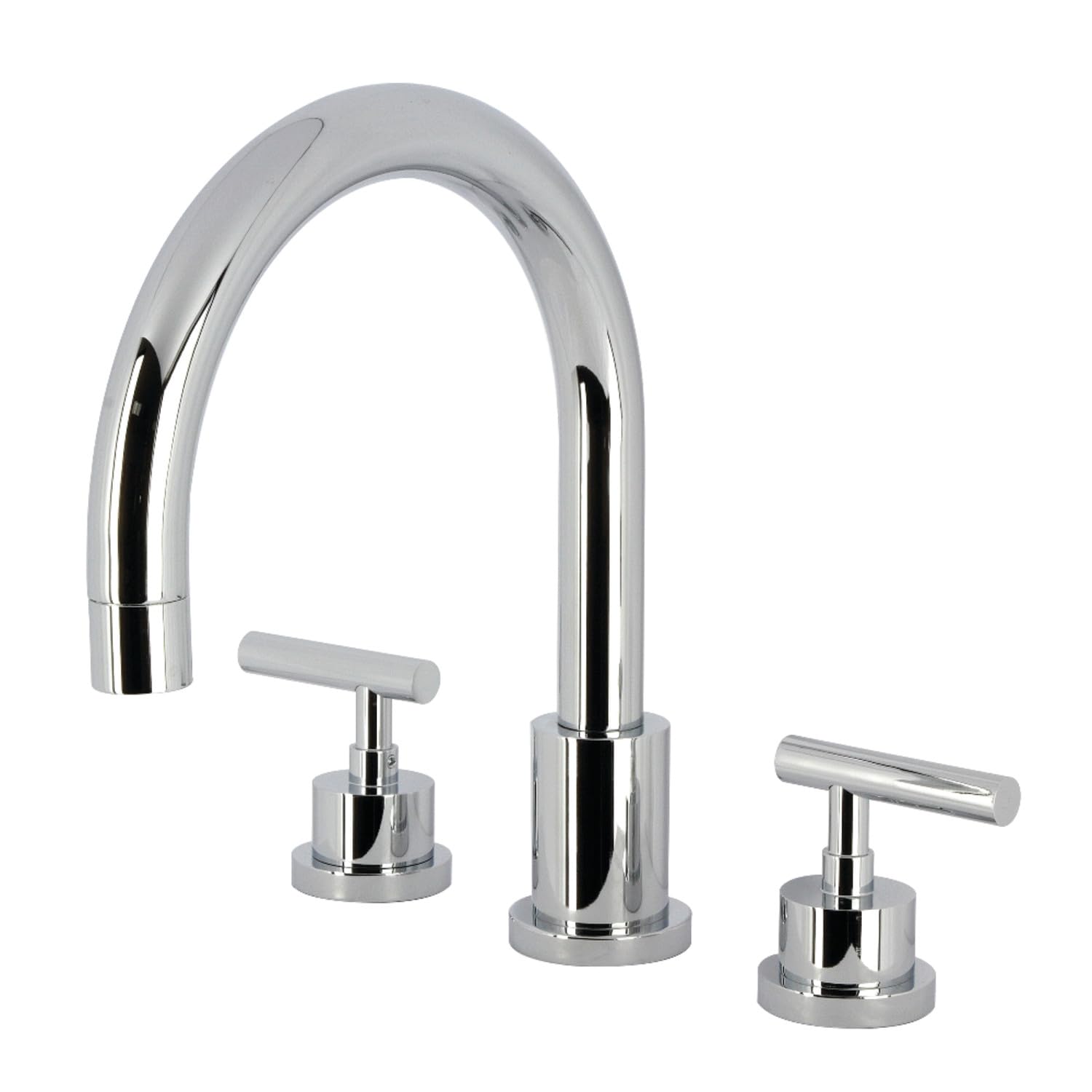 Robinet de baignoire romain Kingston Brass anti-corrosion pour éliminer les fuites de mitigeur