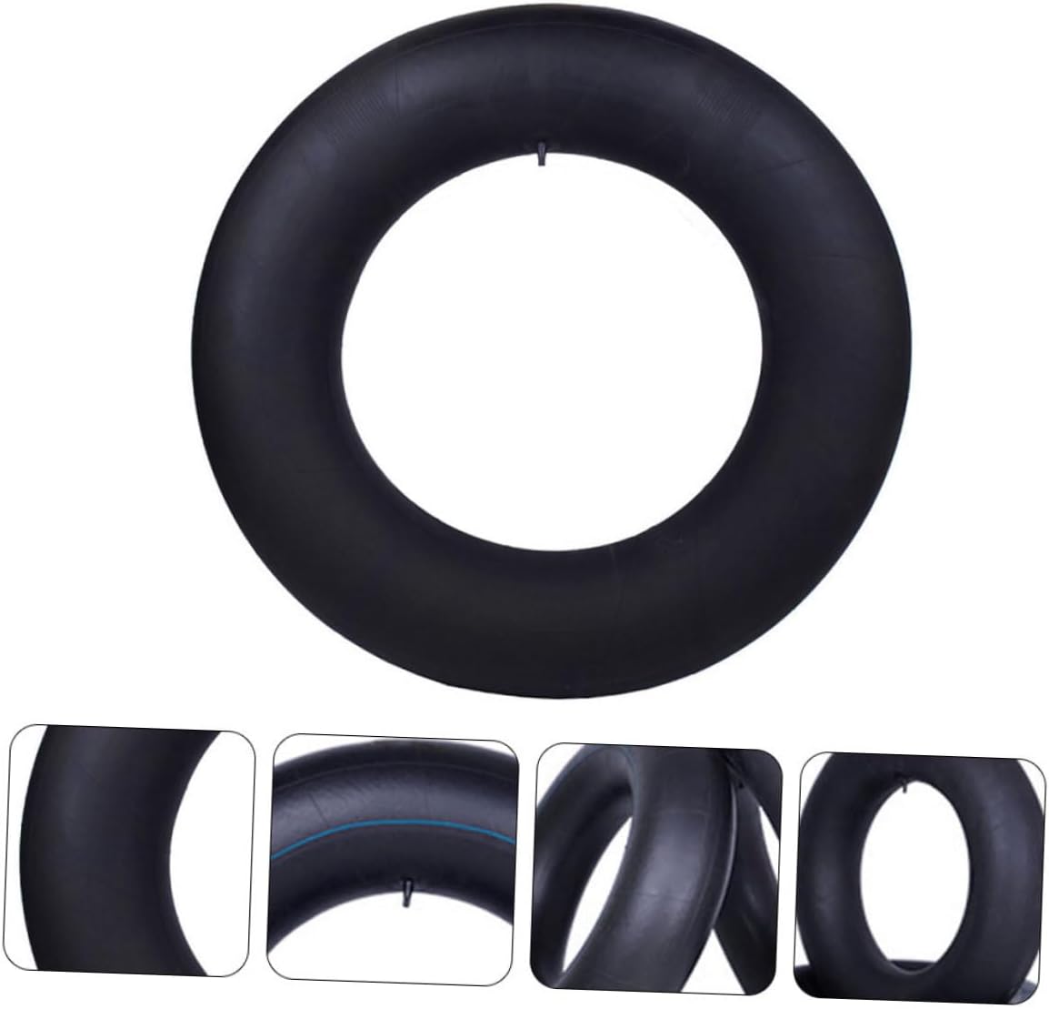 Thickened 80cm Butyl Inner Snow Tube for Sledding Heavy-Duty Inflatable Winter Snow Sled Ring for Outdoor Sports