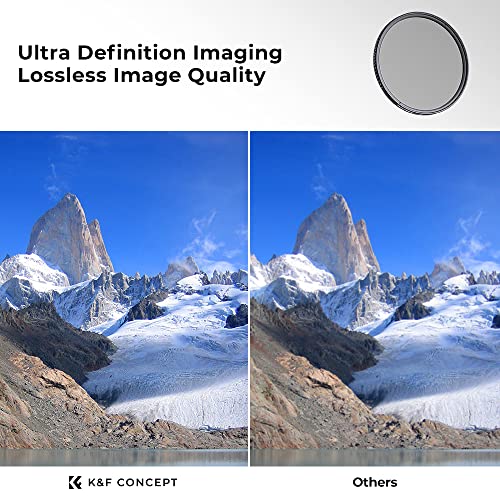 K&F CONCEPT 86mm CPL Filter Circular Polarizing Lens Filters (Nano-D Series) - Image 3