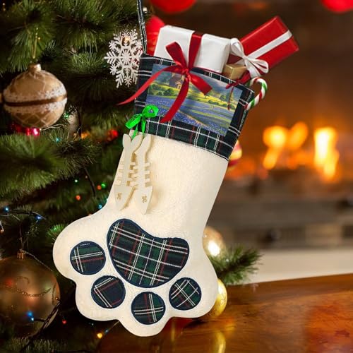 Calcetín de Navidad personalizado ideal para decoración 6