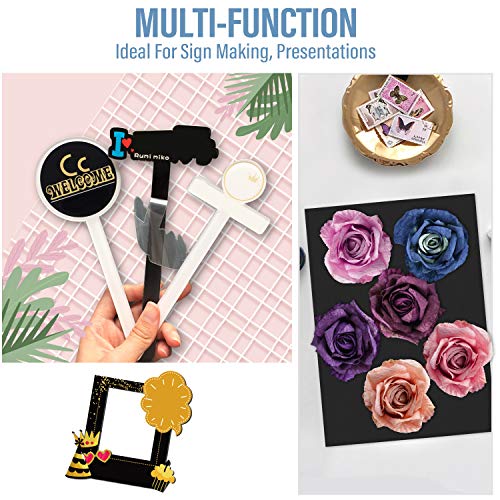 Golden State Art, Pack of 10, 3/16" Thick, 11x14 Black Foam Boards (11x14, Black) - Image 5