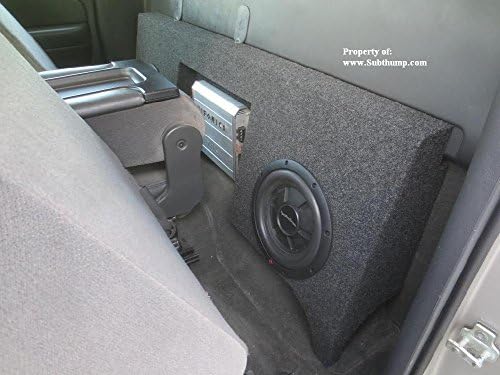 99-06 Chevy Silverado/GMC Sierra Regular Cab Dual 10 Subwoofer Box with Amp Space