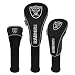 Team Effort Oakland Raiders Set of Three Headcovers
